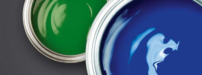 Picture of two tins of micro porous paint