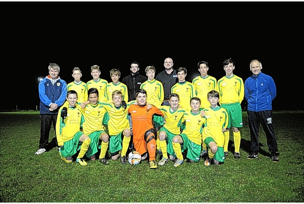 ben and simon with dorkinians saints